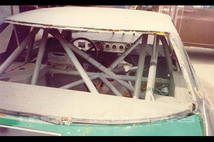 Stunt Car Roll Cage Detail